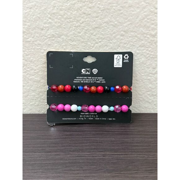 Adventure Time Marceline & Princess Bubblegum Best Friend Bracelet Set - Picture 2 of 2